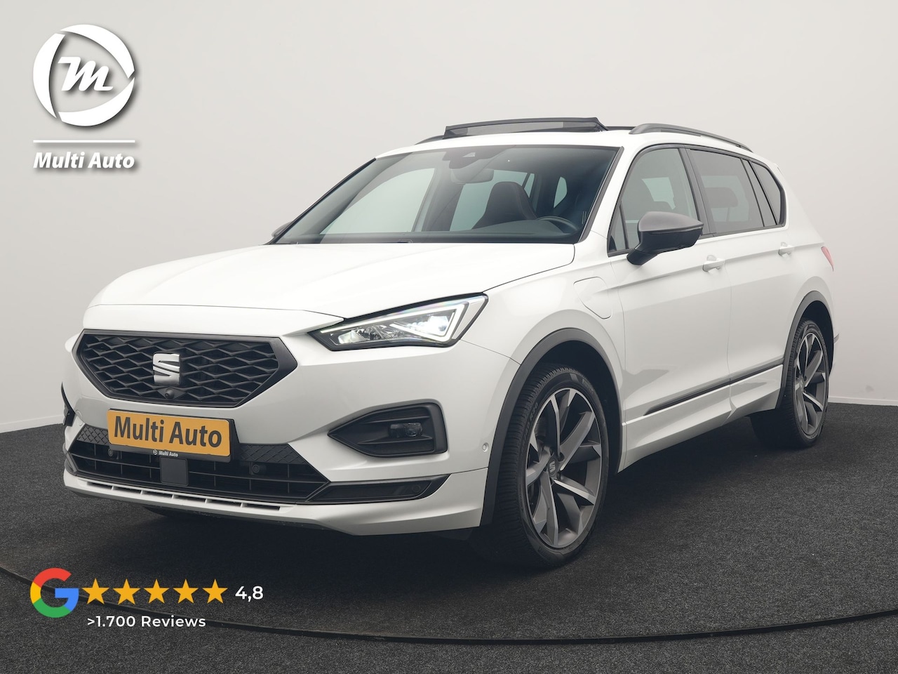SEAT Tarraco - 1.4 TSI e-Hybrid PHEV FR Business Intense PHEV 245pk | Trekhaak Af Fabriek | Panodak | Ada - AutoWereld.nl