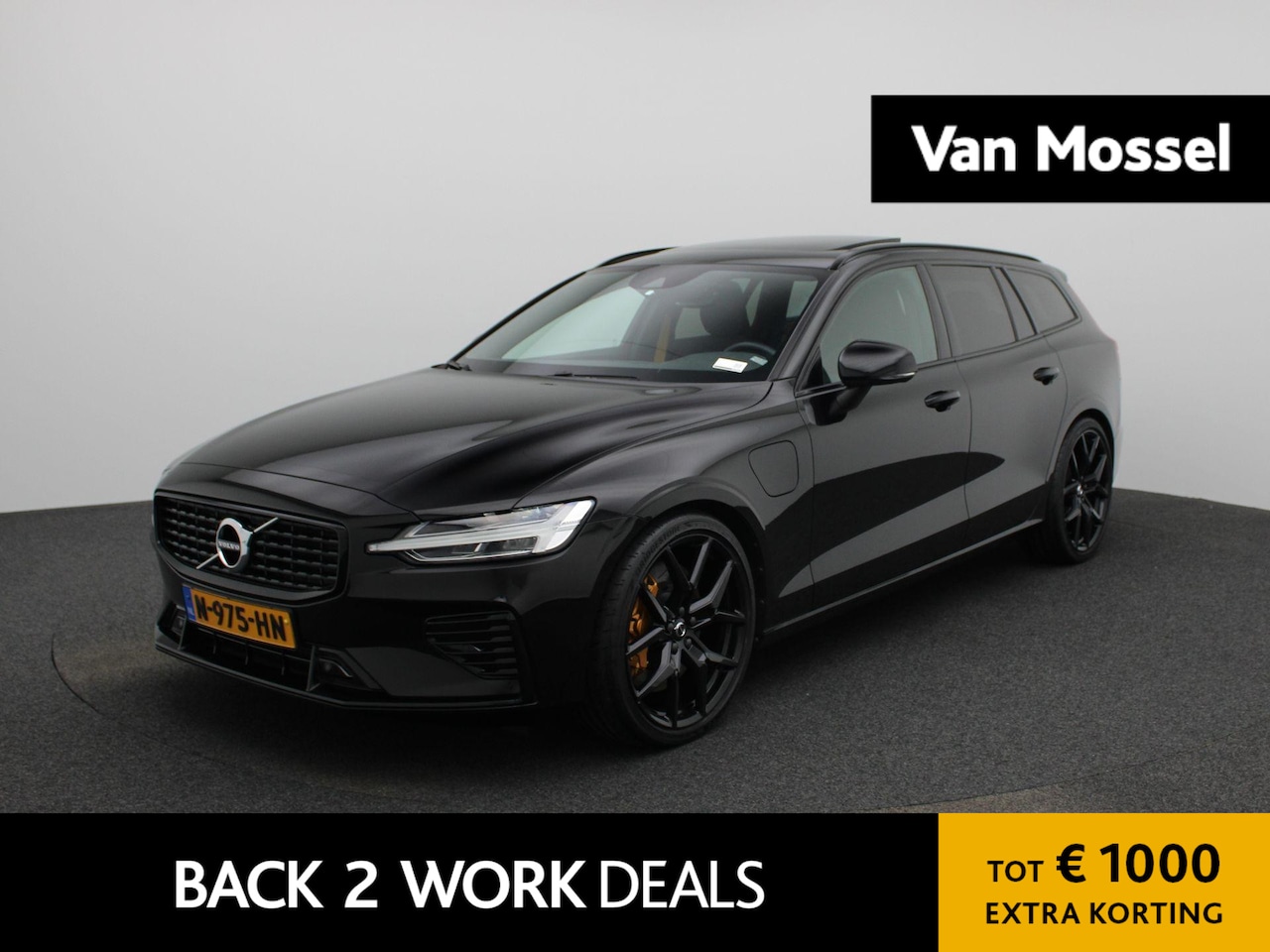 Volvo V60 - 2.0 T8 AWD Polestar Engineered PHEV | PANORAMADAK | TREKHAAK | LEDER | NAVIGATIE - AutoWereld.nl
