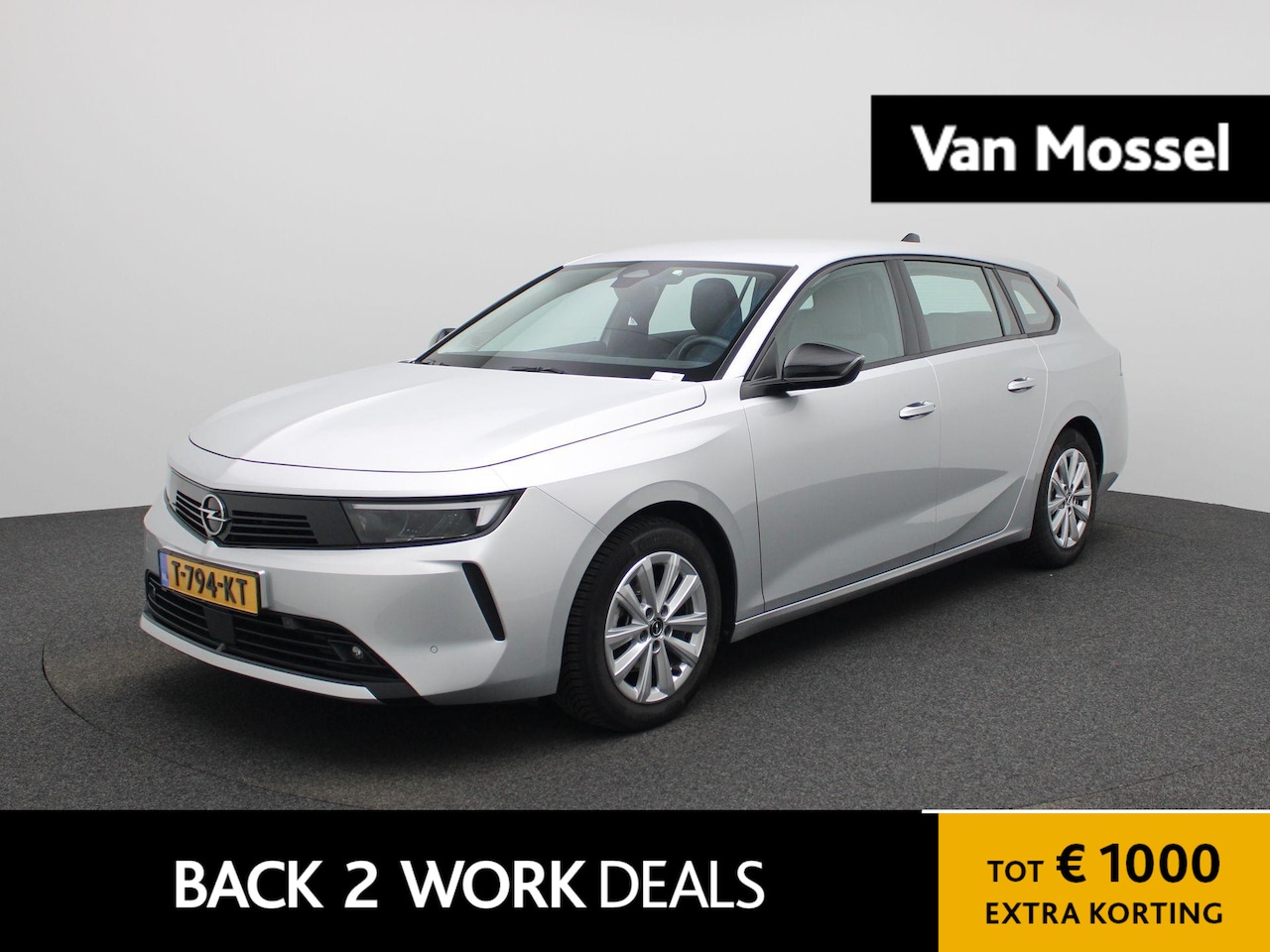 Opel Astra Sports Tourer - 1.2 Turbo | Apple Carplay / Android Auto | Parkeersensoren | Climate Control | Trekhaak | - AutoWereld.nl