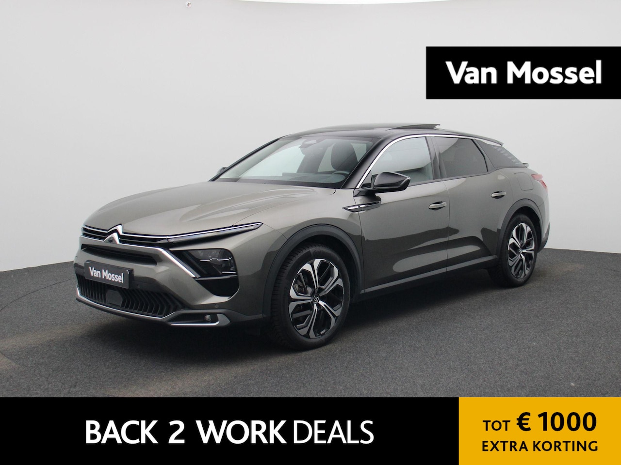 Citroën C5 X - 1.6 Plug-in Hybrid 225 Shine AUTOMAAT | PANORAMADAK | VIRTUEEL | NAVIGATIE | LEDER | CLIMA - AutoWereld.nl