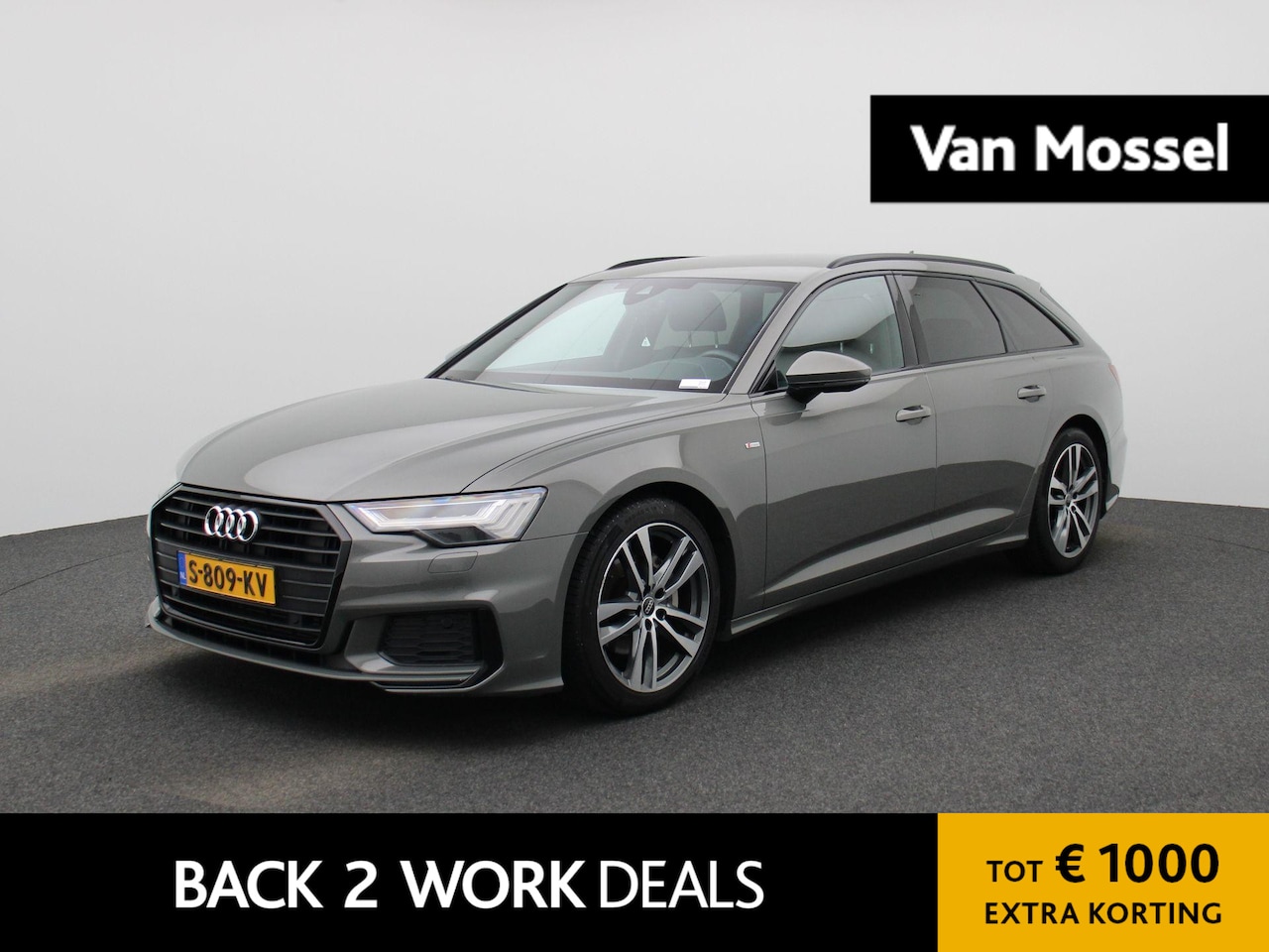 Audi A6 Avant - 40 TFSI S edition Competition | Automaat | Stoelverwarming | Sfeerverlichting | Achteruitr - AutoWereld.nl