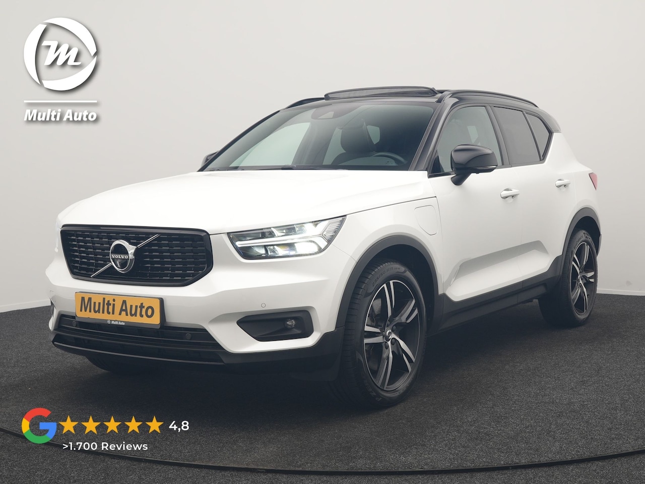 Volvo XC40 - T5 Recharge R-Design PHEV 262pk Dealer O.H. | Panodak | Adaptive Cruise | 360 Camera | Har - AutoWereld.nl