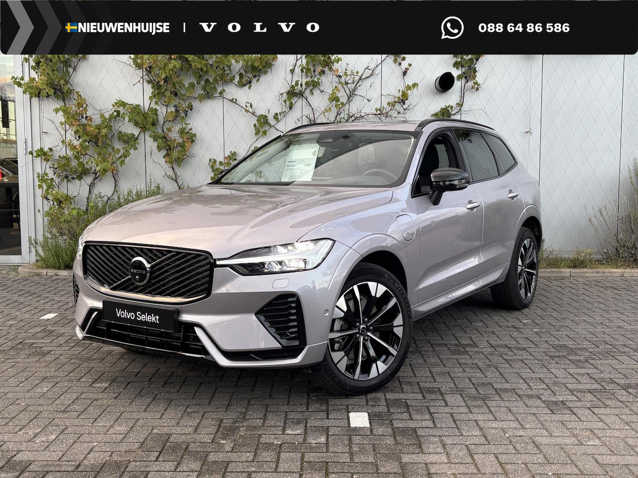 Volvo XC60 - 2.0 T6 Plug-in hybrid AWD Ultra Dark | Stoel-/Stuurverwarming | Getint Glas | Head-up Disp - AutoWereld.nl