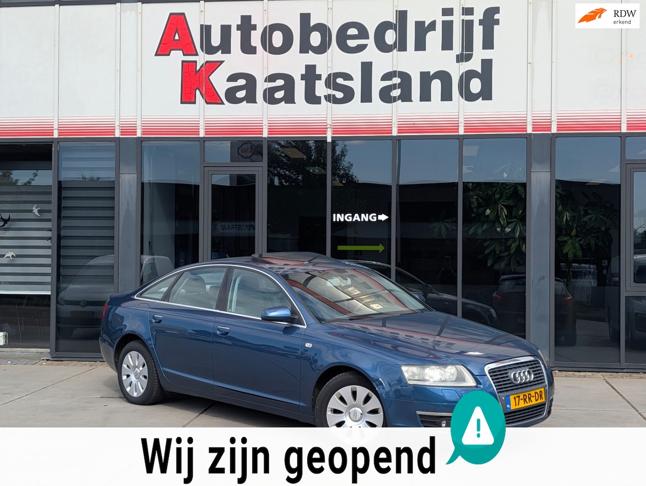 Audi A6 Limousine - 2.4 Pro Line Business - Clima - Cruise - NIEUWE APK - - AutoWereld.nl