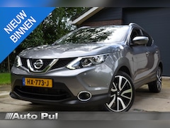Nissan Qashqai - 1.2 Tekna Automaat/Ecc/Pdc/Camera-Rondom/Cr-Controle/Leder/Privacy-Glass/Trekhaak/Stoelver