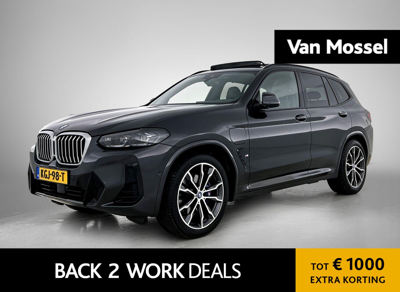 BMW X3 - xDrive30e High Executive | M-SPORT | PANORAMADAK | HARMAN KARDON | HEAD-UP | CAMERA | LEER - AutoWereld.nl