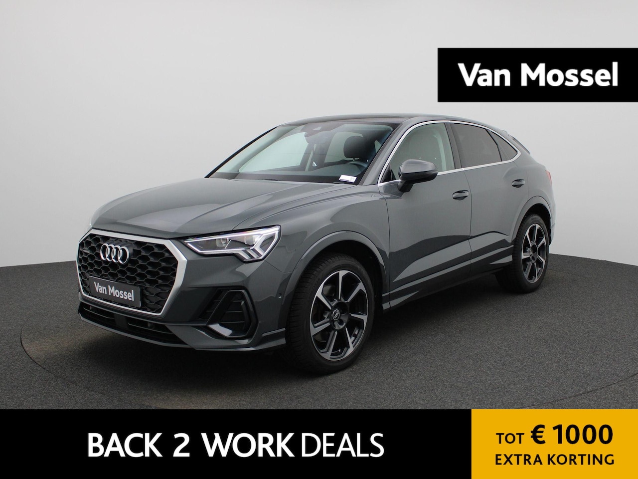Audi Q3 Sportback - 40 TFSI quattro S Edition | TREKHAAK | CAMERA | STOELVERWARMING | SCHUIFDAK | SPORTSTOELEN - AutoWereld.nl