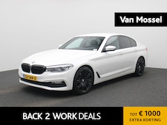 BMW 5-serie - 520i High Executive | LEDER | MEMORY STOEL | CAMERA | NAVIGATIE | STOELVERWARMING