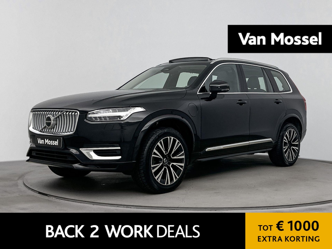 Volvo XC90 - 2.0 T8 Recharge AWD Ultimate Dark | 7 PERSOONS | ELEK.STOEL | MASSAGE | STOELVERWARMING V+ - AutoWereld.nl