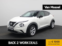 Nissan Juke - 1.0 DIG-T Tekna | Automaat | Keyless | Sport stoelen | DAB | Half Leder | BOSE | Navigatie