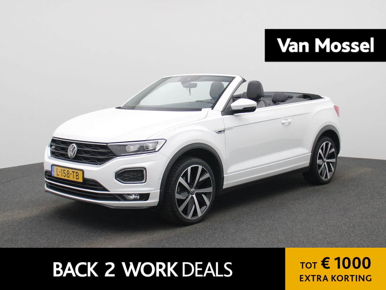 Volkswagen T-Roc Cabrio - 1.5 TSI R-Line | Automaat | BEATS Audio | Stoelverwarming | Apple Carplay / Android Auto | - AutoWereld.nl