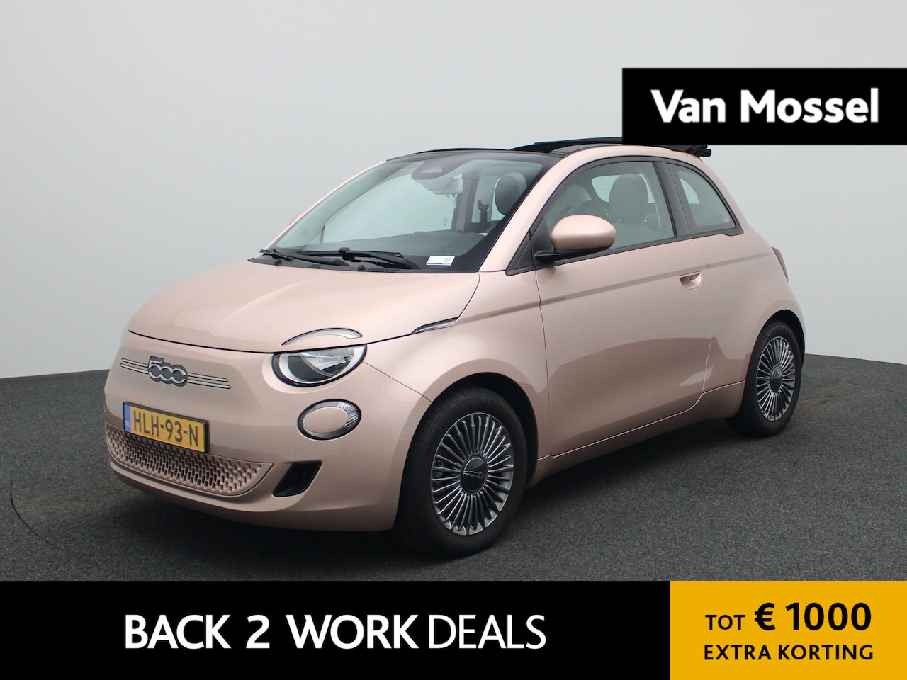 Fiat 500 - Icon 42 kWh | Cruise Control | Stoelverwarming | DAB | Apple Carplay/Android Auto | lichtm - AutoWereld.nl