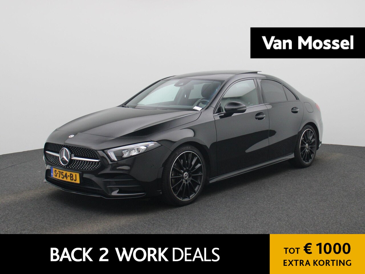 Mercedes-Benz A-klasse - 250 Premium | Automaat | Panorama dak | Virtual cockpiot | Climate control | Sfeer verlich - AutoWereld.nl