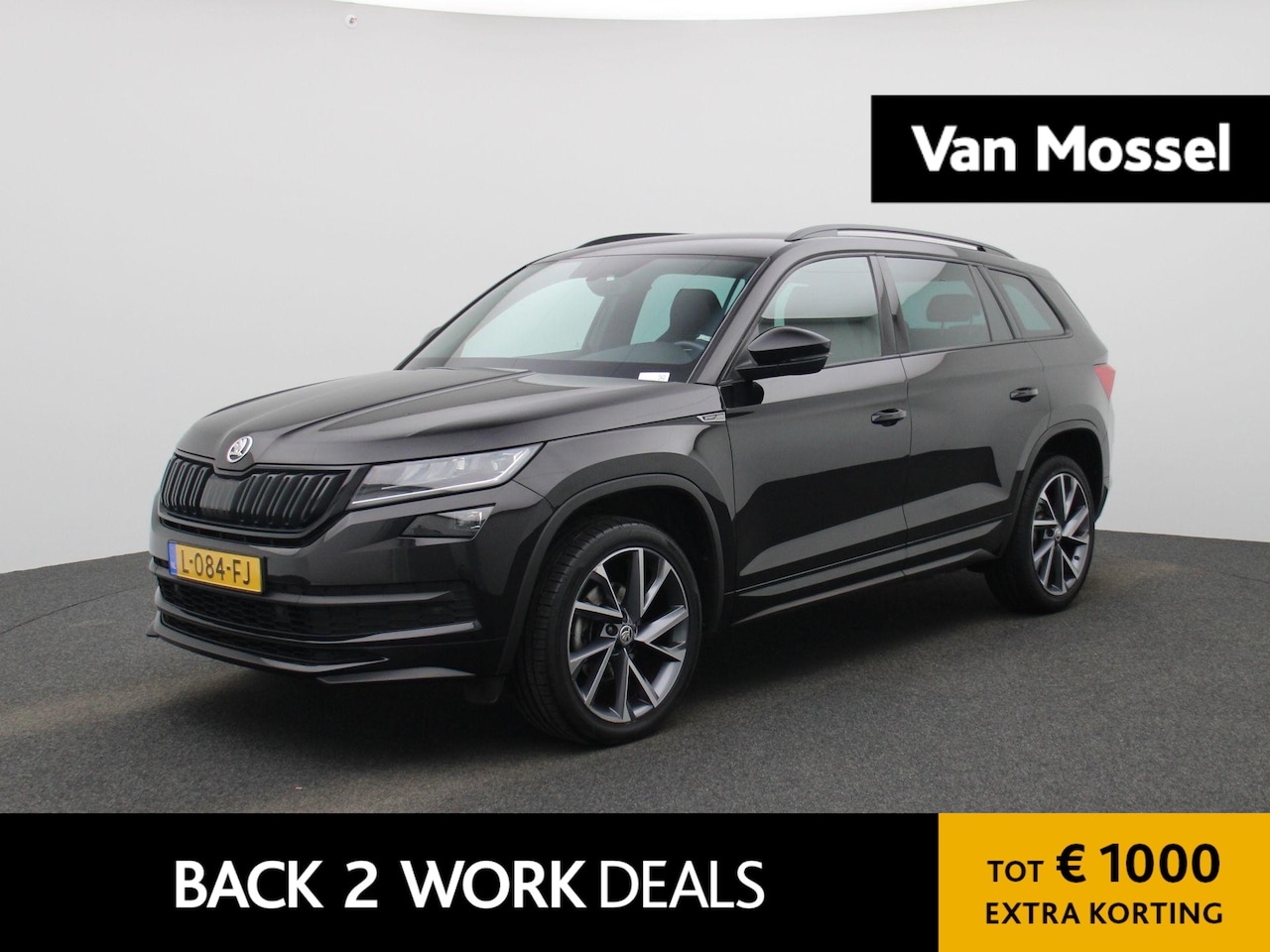Skoda Kodiaq - 1.5 TSI Sportline Business | STOEL-STUURWIELVERWARMING | CAMERA | NAVIGATIE | SPORTSTOELEN - AutoWereld.nl