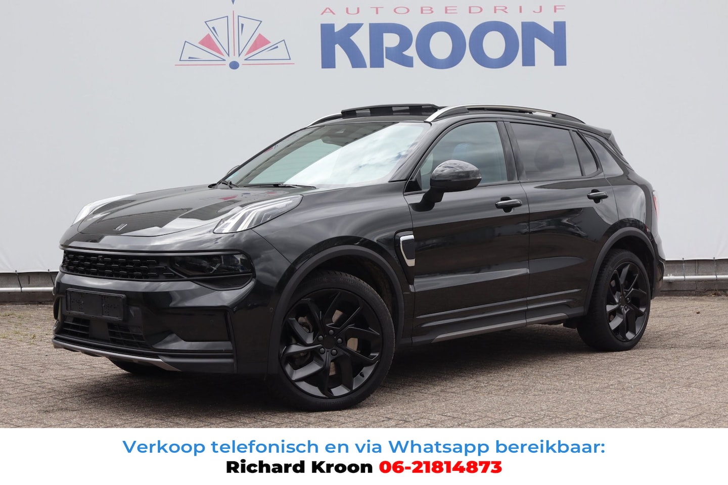 Lynk & Co 01 - 1.5 PHEV 70km Elektrisch SOH 94% I MY23 Black Edition|Carplay|Pano|Memory seats| 1.800 KG - AutoWereld.nl