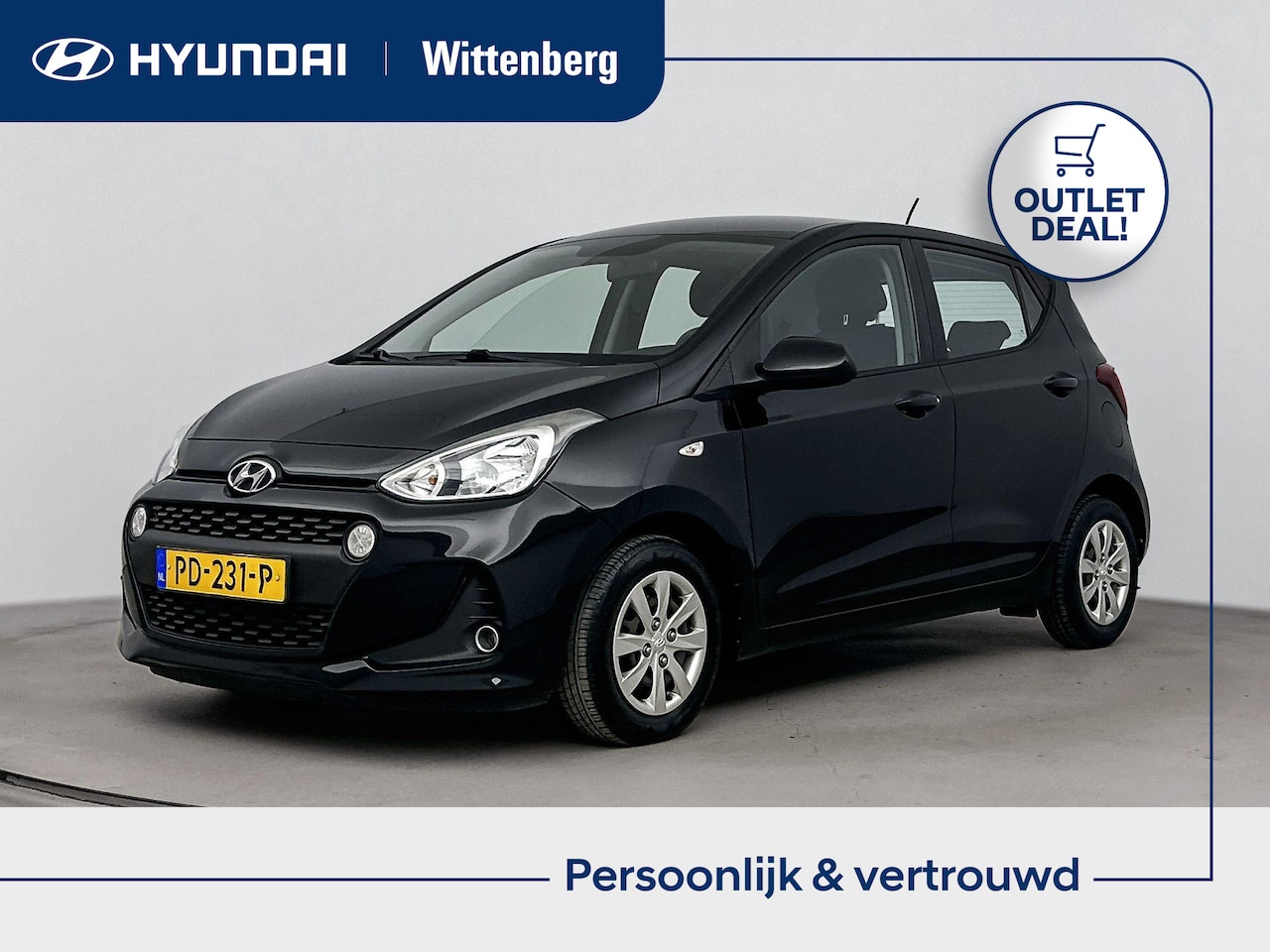 Hyundai i10 - 1.0i Go! | ACTIE!! | Navigatie | Apple Carplay | Cruise Control | Climate Control | - AutoWereld.nl