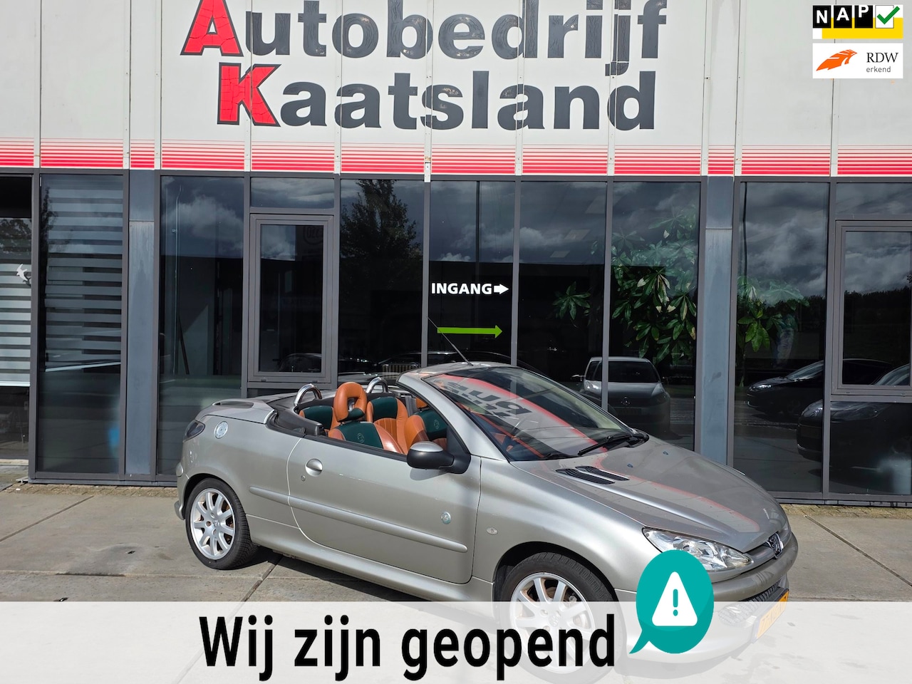 Peugeot 206 CC - 1.6-16V Roland Garros - Leder Bekleding - - AutoWereld.nl