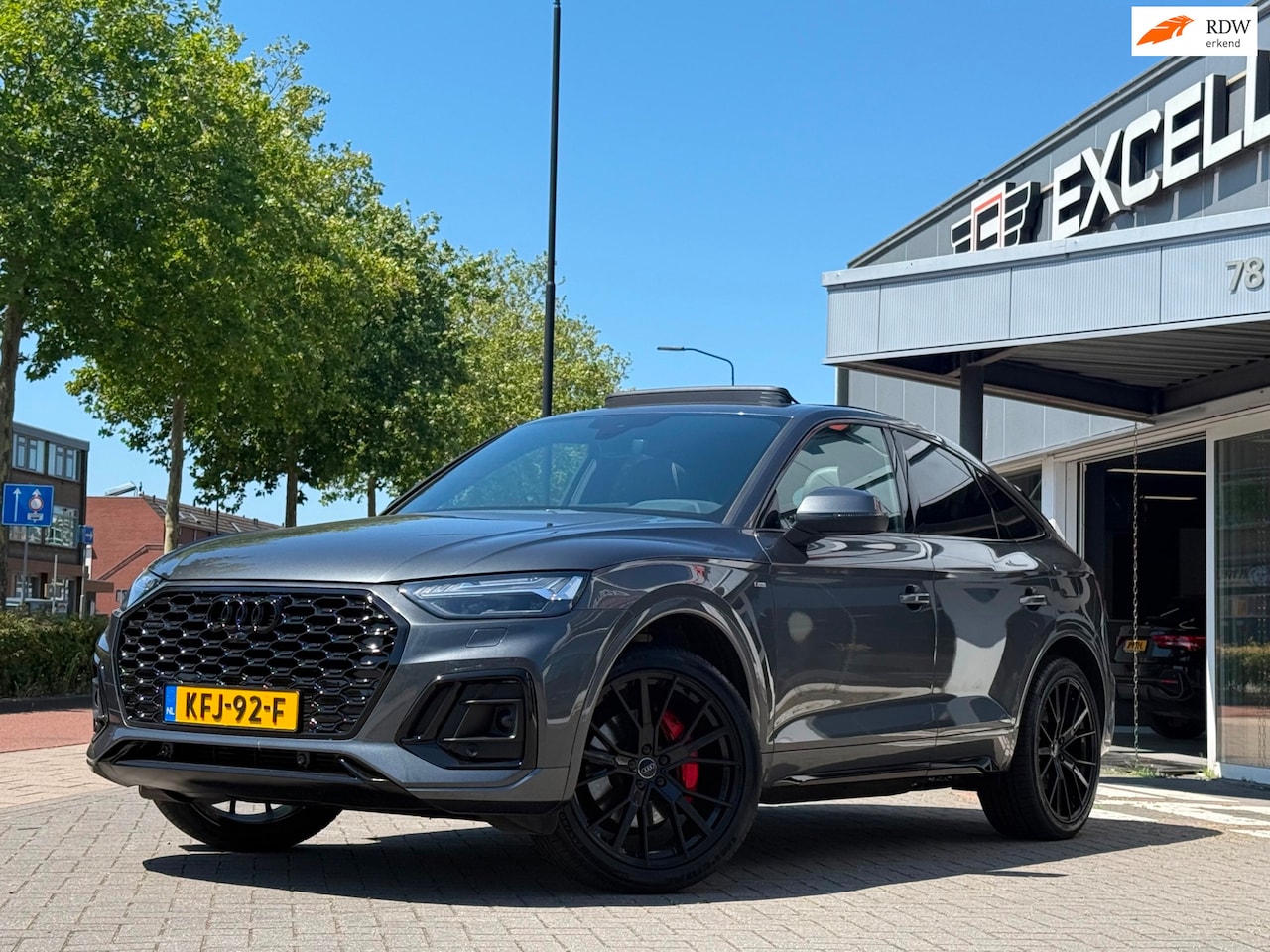 Audi Q5 Sportback - 50 TFSI e quattro S tronic Black edition | S Line | Pano - AutoWereld.nl