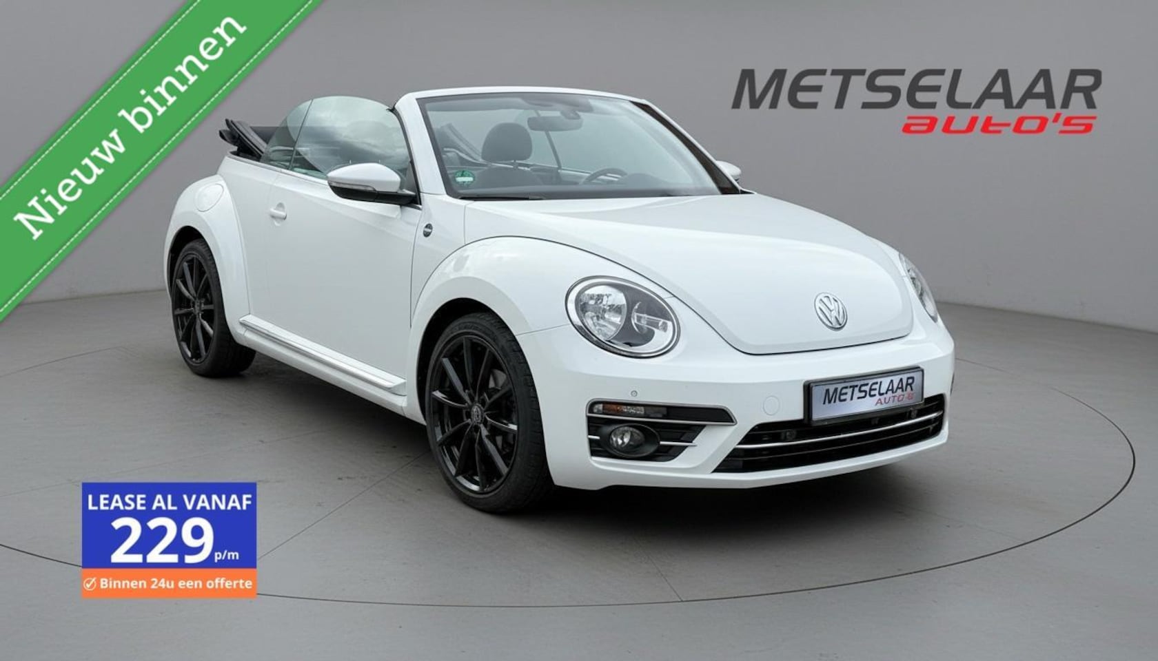 Volkswagen Beetle Cabriolet - Sound 1.4 Tsi - AutoWereld.nl