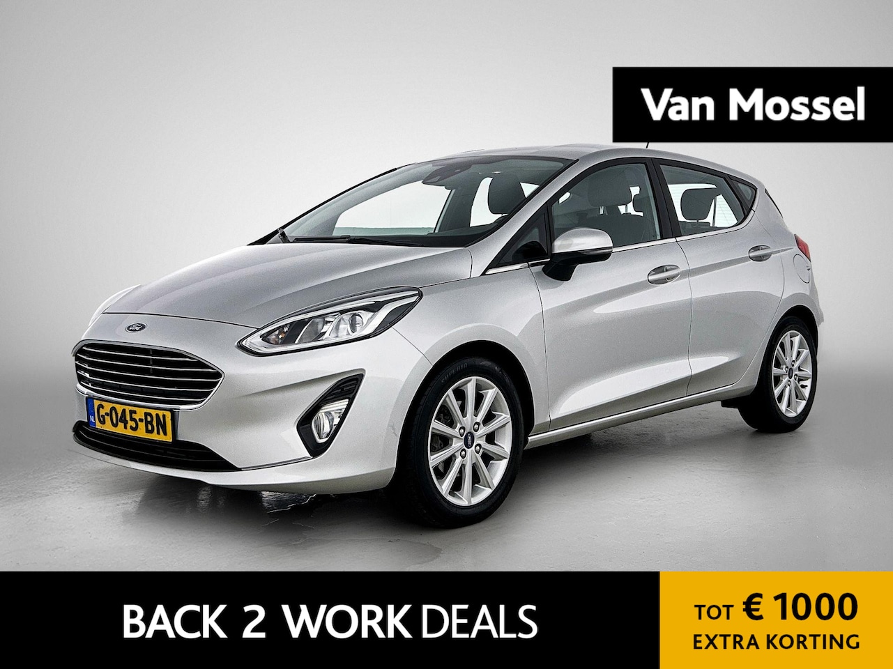 Ford Fiesta - 1.1 Trend | Parkeer sensoren | LMV | Bluetooth | DAB | Airco | Apple carplay - AutoWereld.nl