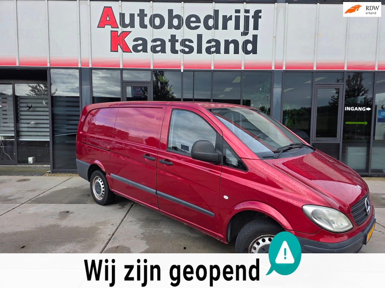Mercedes-Benz Vito - 109 CDI 320 Lang HD Amigo 109 CDI 320 Lang HD Amigo - AutoWereld.nl