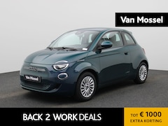Fiat 500 - 42 kWh | Camera | Apple Carplay / Android Auto | Navigatie | Stoel verwarming | Climate Co