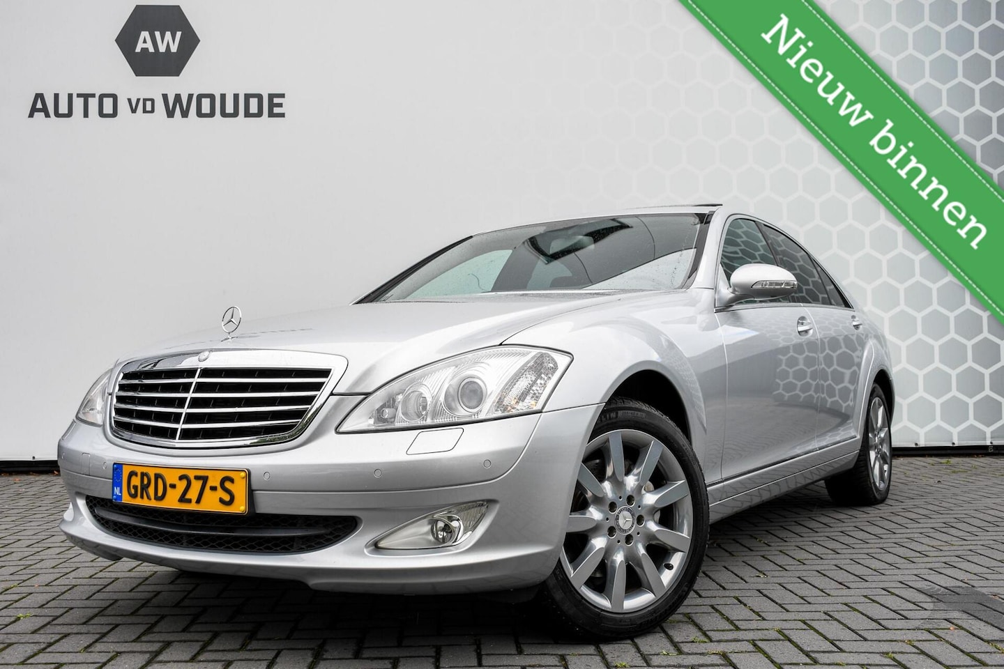 Mercedes-Benz S-klasse - 350 Lang Schuifdak Weinig km Nieuwstaat! - AutoWereld.nl