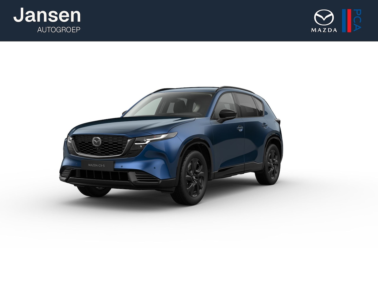Mazda CX-5 - Homura - Tan lederen interieur | 19-inch lichtmetalen velgen, Black | Alarmsysteem | Autom - AutoWereld.nl