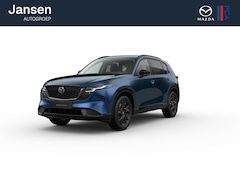 Mazda CX-5 - Homura - Tan lederen interieur | 19-inch lichtmetalen velgen, Black | Alarmsysteem | Autom