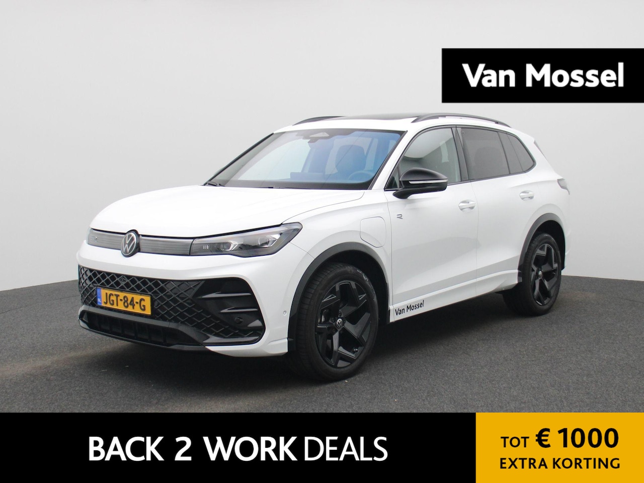 Volkswagen Tiguan - 1.5 eHybrid R-Line 272 PK | Panoramadak | Blackline | Navigatie | Leder | Memory | Head Up - AutoWereld.nl