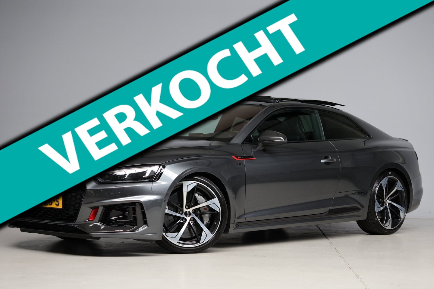 Audi RS5 - Coupé 2.9 TFSI RS 5 Quattro | keramisch | dynamic pack | massage stoelen | B&O | carbon pa - AutoWereld.nl
