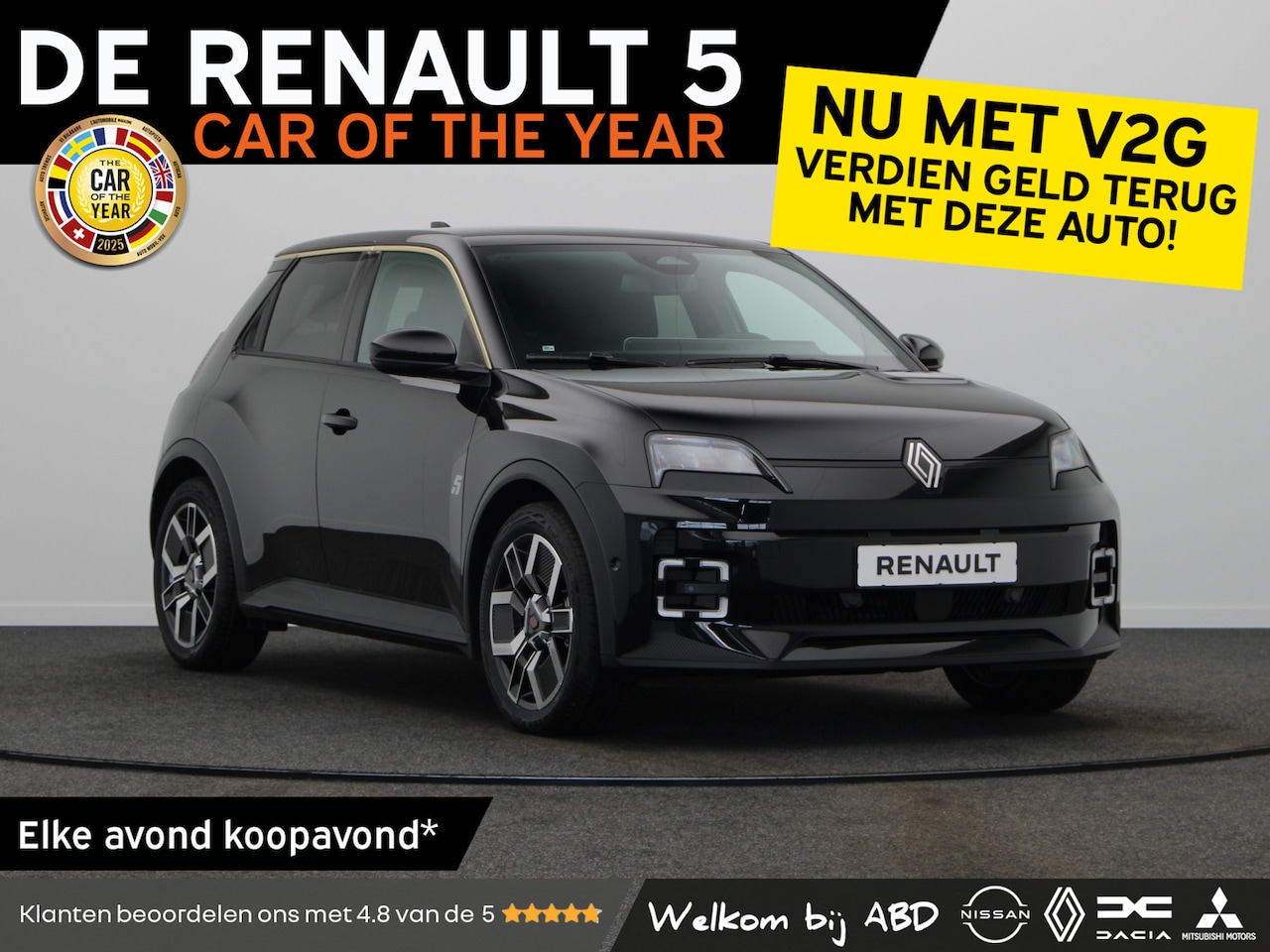 Renault 5 - Techno Comfort range | Achteruitrijcamera | ISOFIX-bevestigingssysteem voor kinderzitjes o - AutoWereld.nl