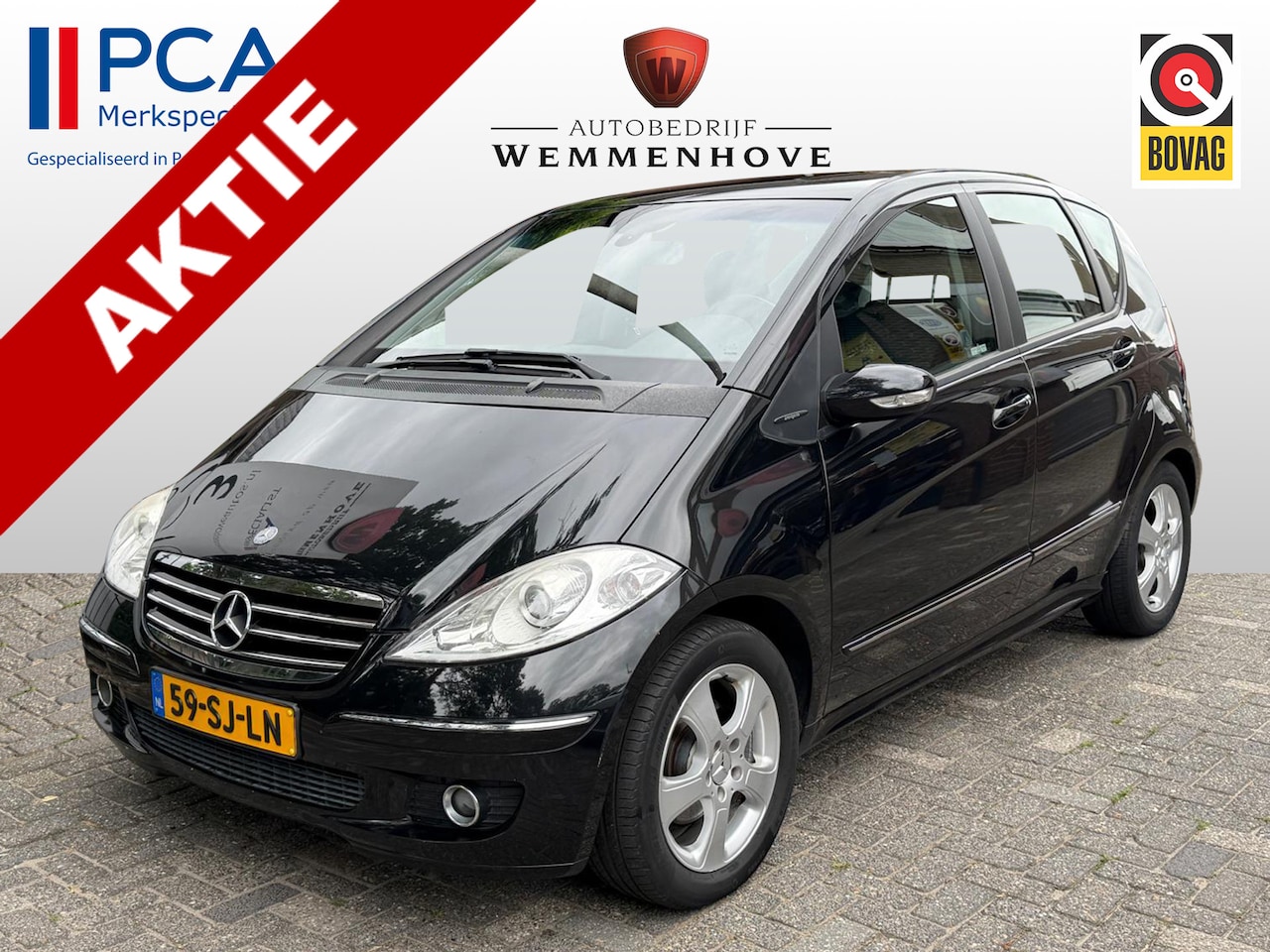 Mercedes-Benz A-klasse - 150 Avantgarde Automaat/Half leer/Airco/Alu wielen - AutoWereld.nl