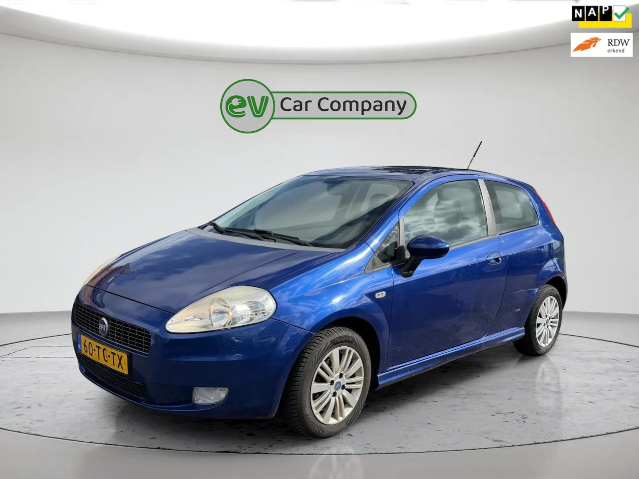 Fiat Grande Punto - 1.4 Edizione Blue & Me | Climate Control | Airco | Multifunctioneel stuurwiel | Nieuwe apk - AutoWereld.nl