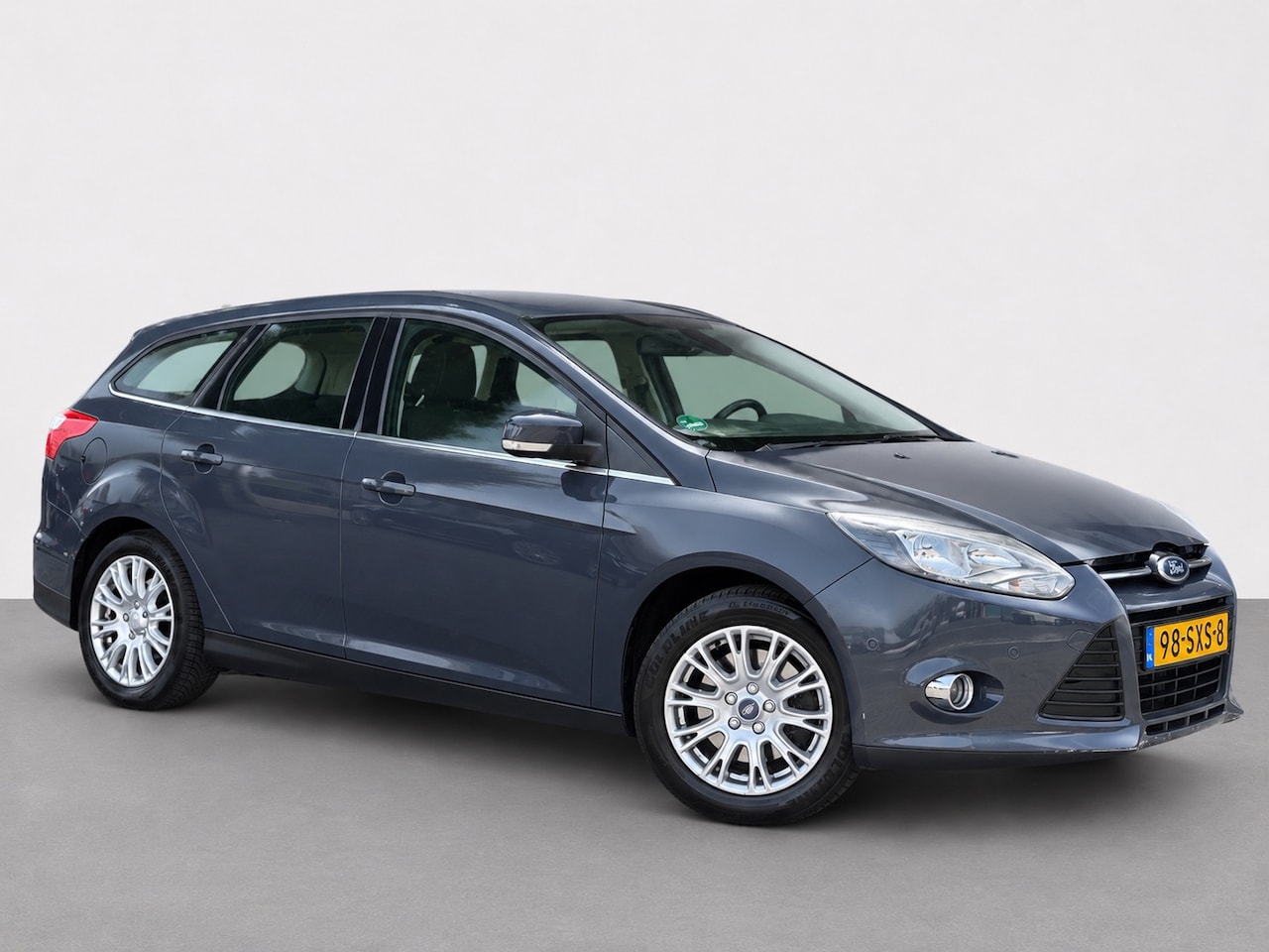 Ford Focus Wagon - 1.6 EcoBoost Lease Titanium+Airco+Cruise+Trekhaak+Nap - AutoWereld.nl
