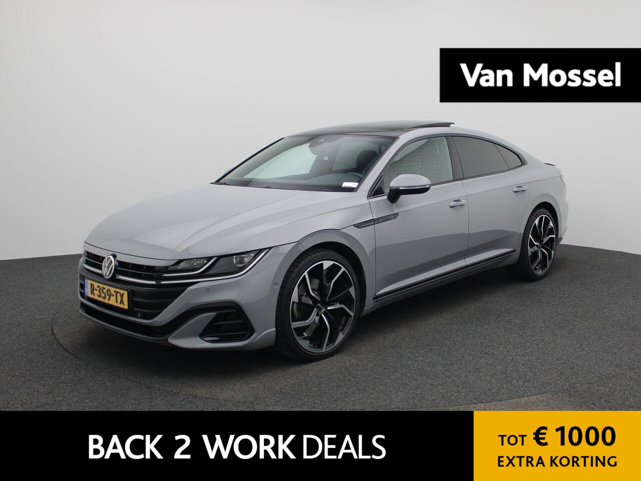 Volkswagen Arteon - 2.0 TSI R-Line Business+ 190 PK < Automaat | R-line exterieur | R-line interieur | Navigat - AutoWereld.nl