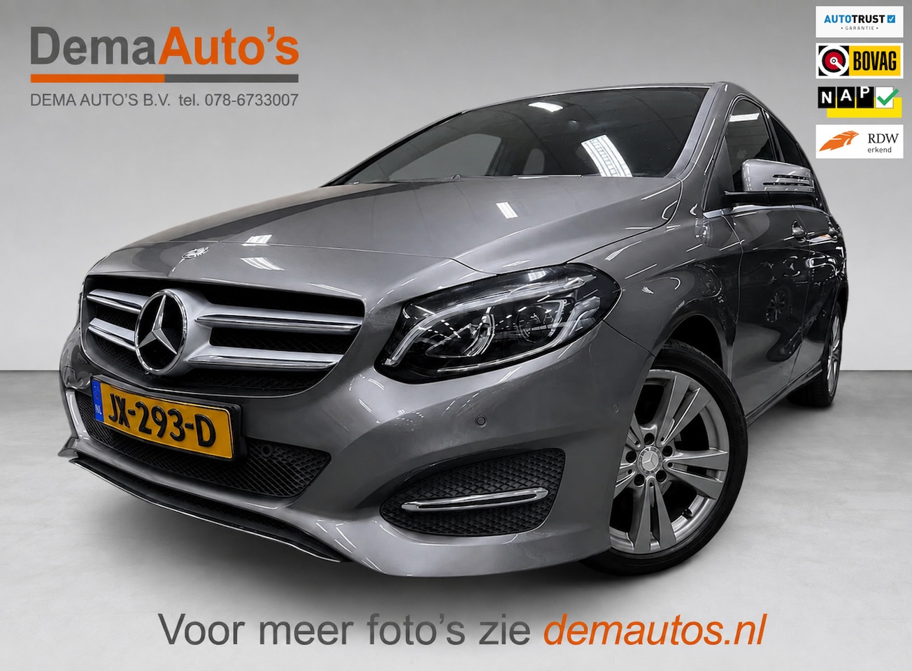 Mercedes-Benz B-klasse - 180 Prestige NAVI/LED/PDC/CRUISE/H-LEDER/// - AutoWereld.nl