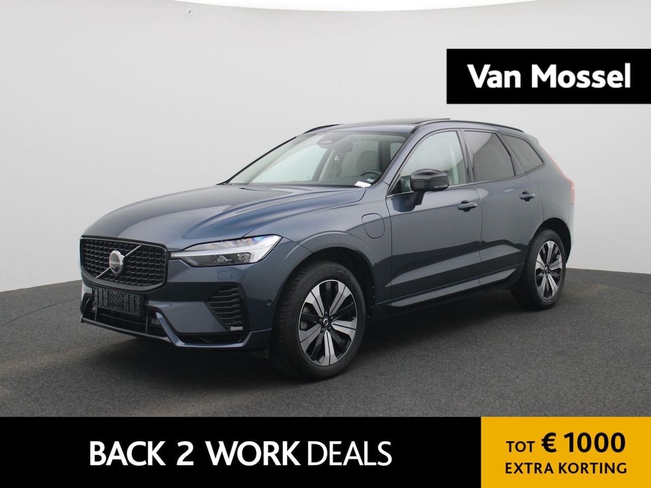 Volvo XC60 - T6 PHEV 4x4 Plus Bright Aut. | LEDEREN BEKLEDING | PANORAMADAK | APPLE CARPLAY | ANDROID A - AutoWereld.nl