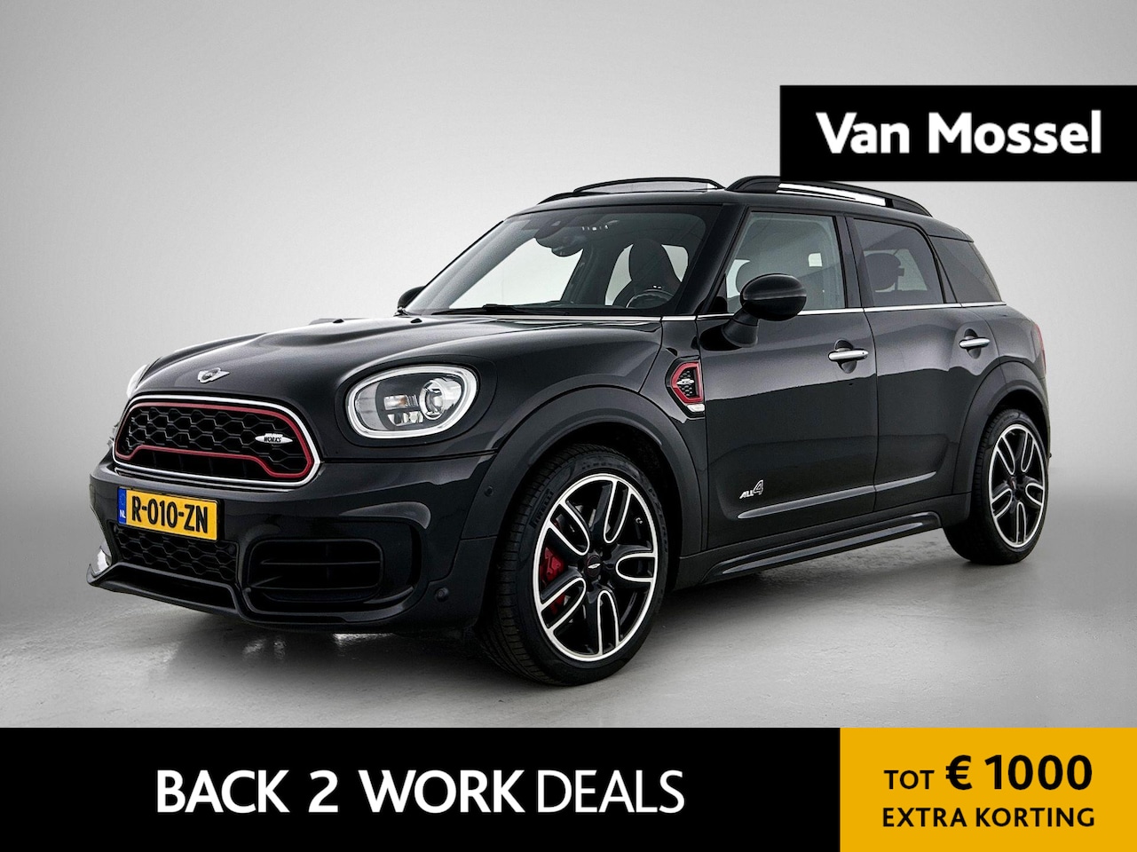 MINI Countryman - 2.0 John Cooper Works ALL4 Chili | PANORAMADAK | HEAD-UP | HARMAN KARDON | ACHTERUITRIJCAM - AutoWereld.nl