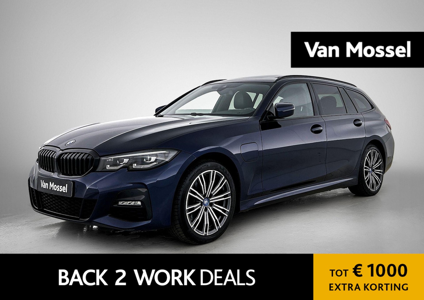 BMW 3-serie Touring - 320e (150 kW) | M-SPORT | PANORAMADAK | STOELVERWARMING | NAVIGATIE | LEDER | ELEKTRISCHE - AutoWereld.nl