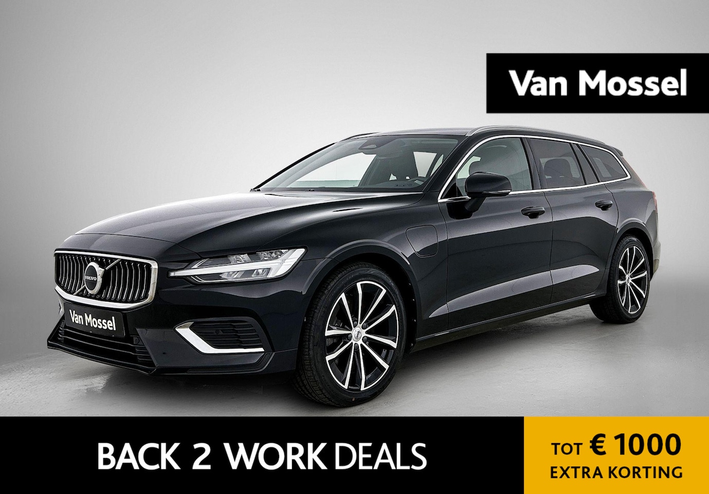 Volvo V60 - T6 PHEV 4x4 Core Aut. | STOELVERWARMING | STUURVERWARMING | ACHTERUITRIJCAMERA | APPLE CAR - AutoWereld.nl