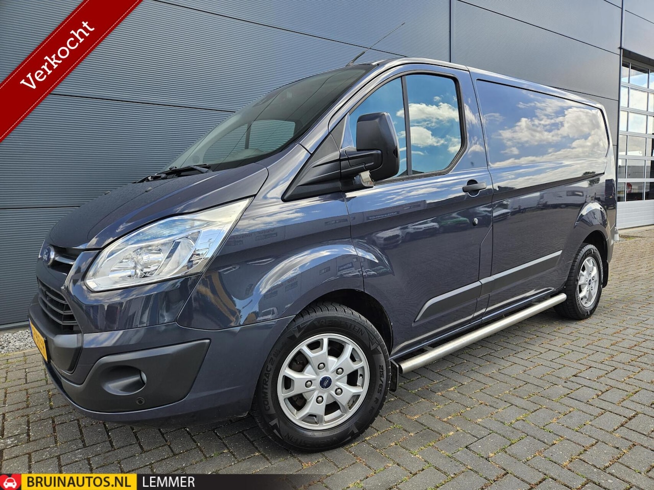 Ford Transit Custom - 250 2.2 TDCI L1H1 Airco LM Navi sidebars - AutoWereld.nl