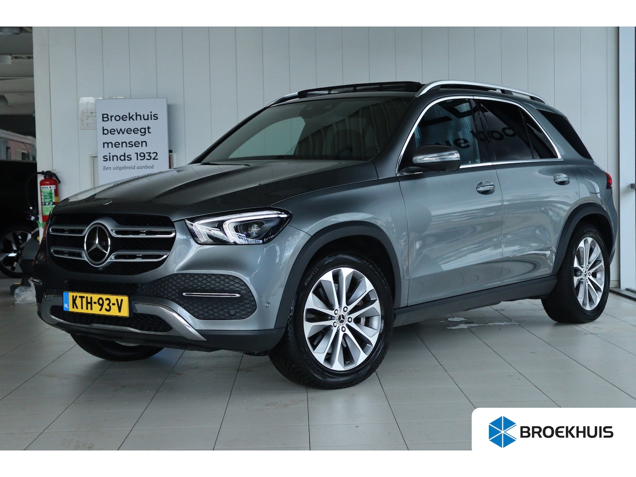 Mercedes-Benz GLE-Klasse - 350 de 4MATIC Premium | SoH 93% | Adapt. Cruise | Burmester | Schuifdak | Memory | 360 Cam - AutoWereld.nl