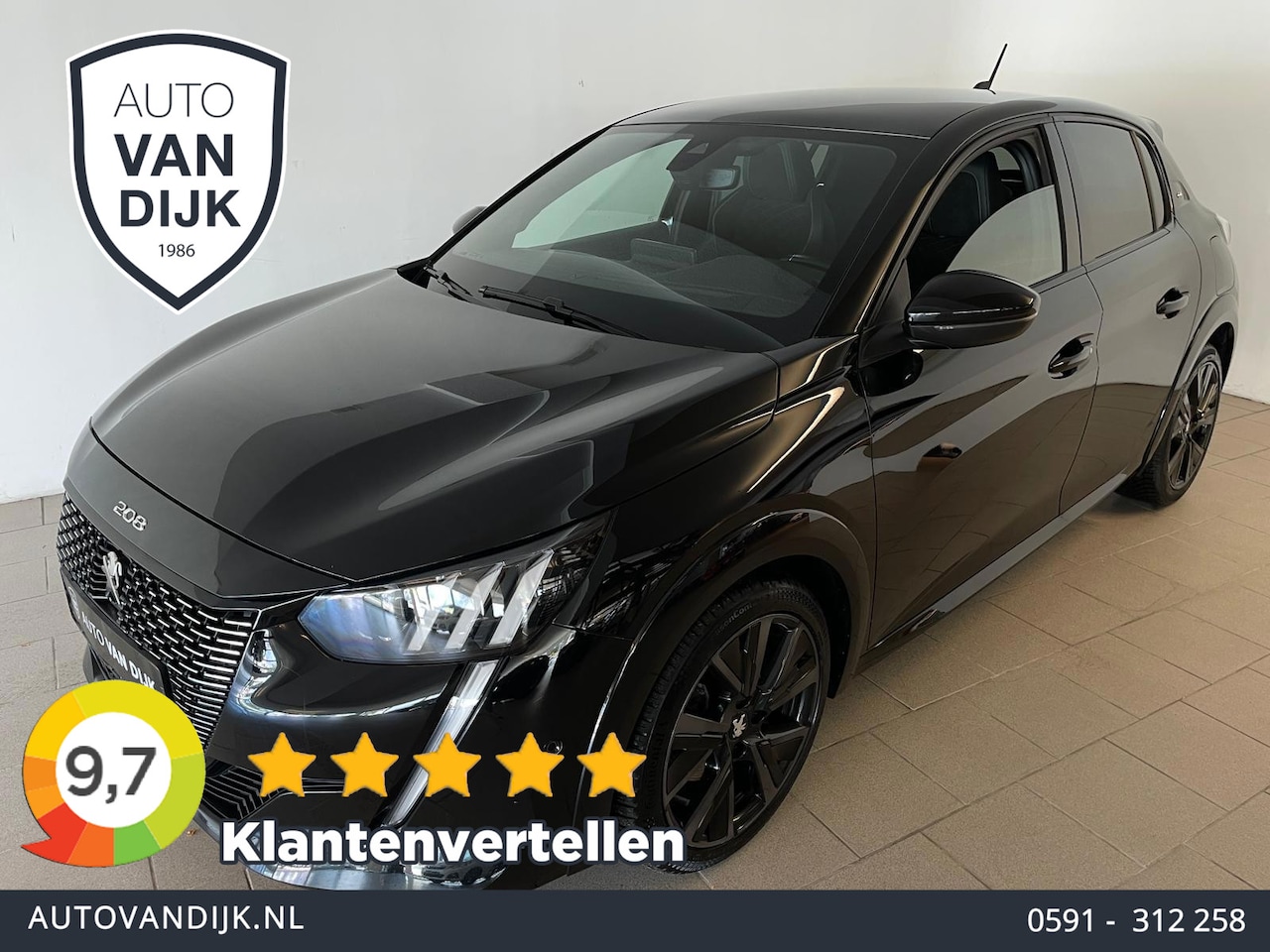 Peugeot 208 - 1.2 PureTech GT Pack 130PK AUTOMAAT PANO ALCANTARA AIRCO NAVI CRUISE STOELVERW KEYLESS APP - AutoWereld.nl
