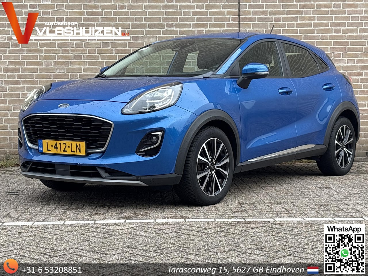 Ford Puma - 1.0 EcoBoost Hybrid Titanium Automaat | € 9.450,- NETTO! | Cruise | Airco | Navi | PDC | - AutoWereld.nl