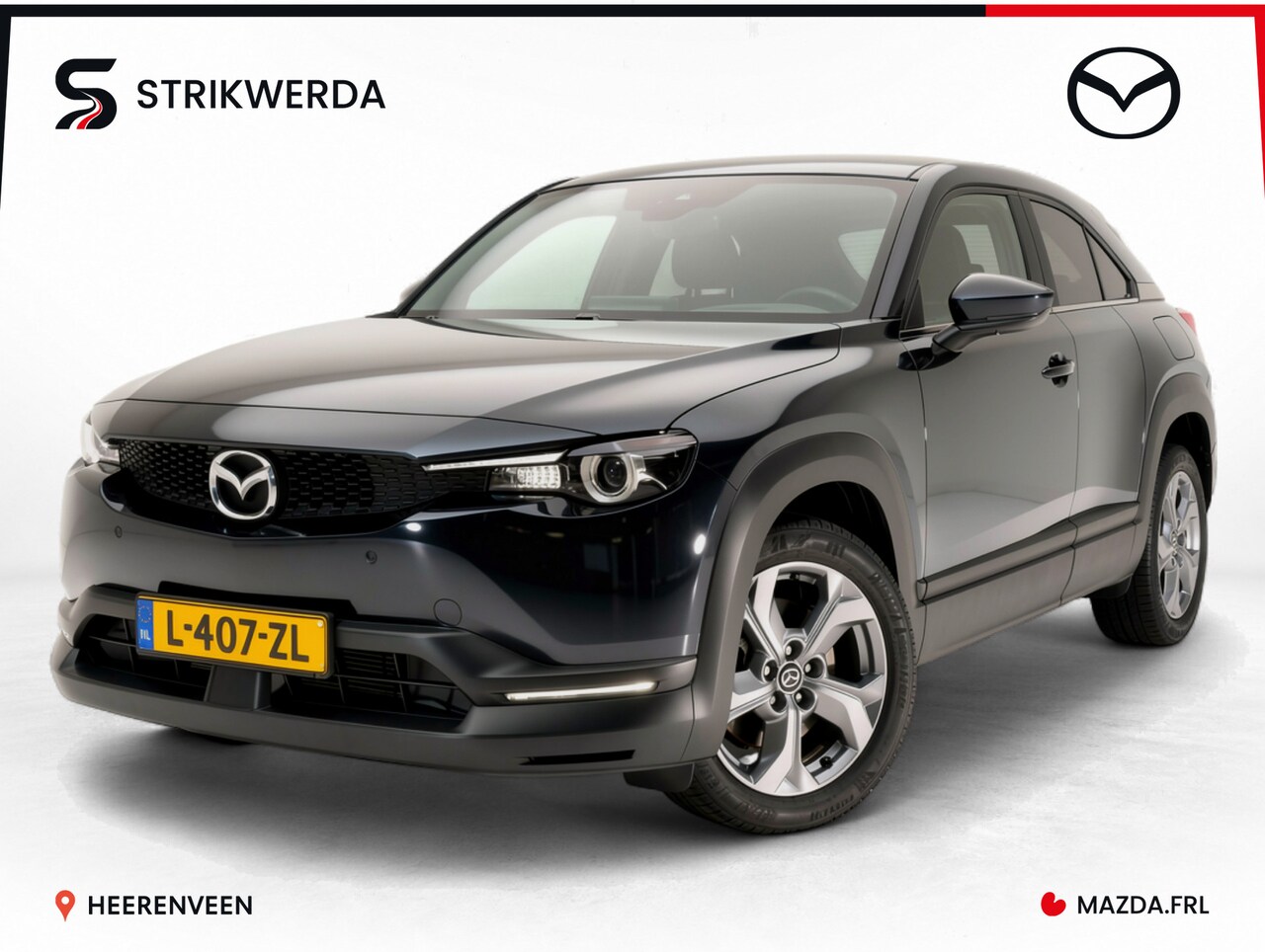 Mazda MX-30 - e-SkyActiv 145 Comfort 36 kWh | Stoel-stuurverwarming | HUD | BSM - AutoWereld.nl