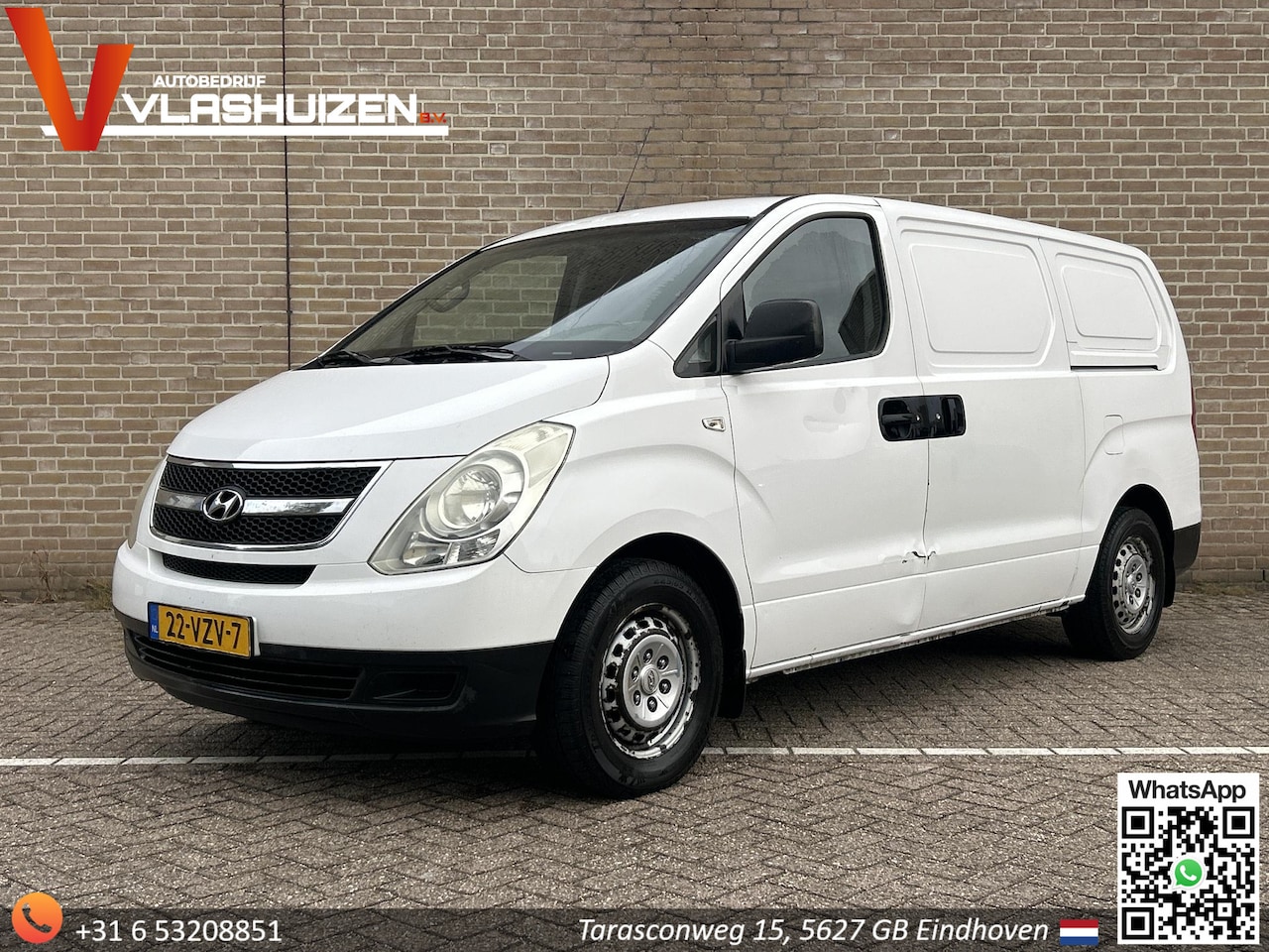 Hyundai H 300 - 2.5 CRDi Active | € 2.450,- NETTO! | Zijschuifdeur L+R | Bijrijdersbank | Trekhaak | - AutoWereld.nl
