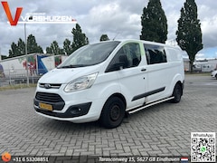 Ford Transit Custom - 290 2.2 TDCI L2H1 Ambiente Dubbel Cabine | € 5.450, - NETTO | Cruise | Airco | Bijrijdersb