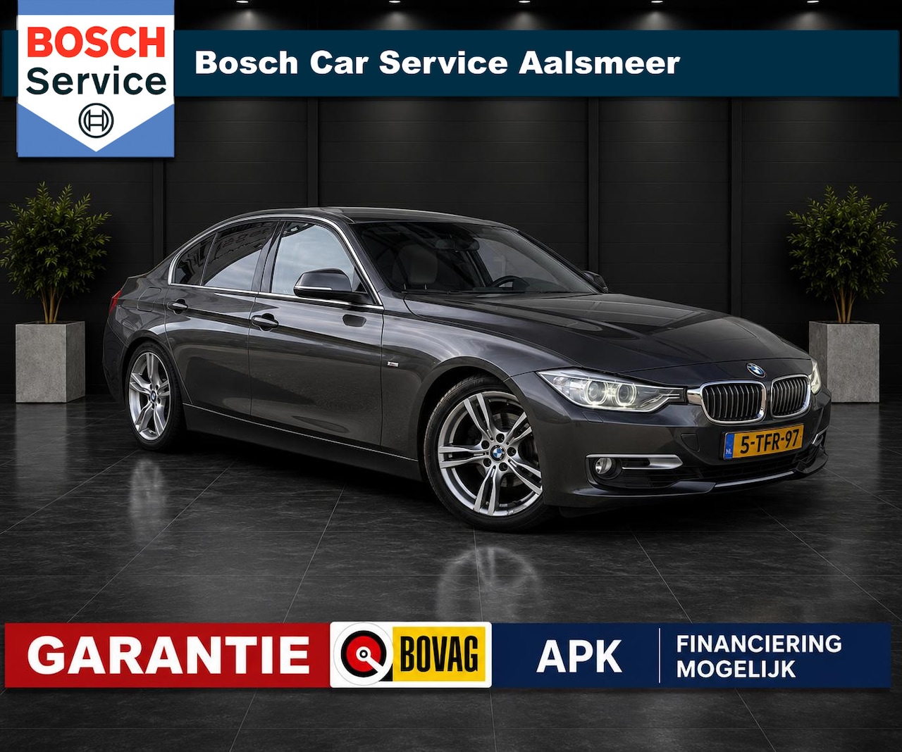 BMW 3-serie - 320i Executive Sport / Nap / Garantie / Airco / Navi / Cruise / Carplay / - AutoWereld.nl