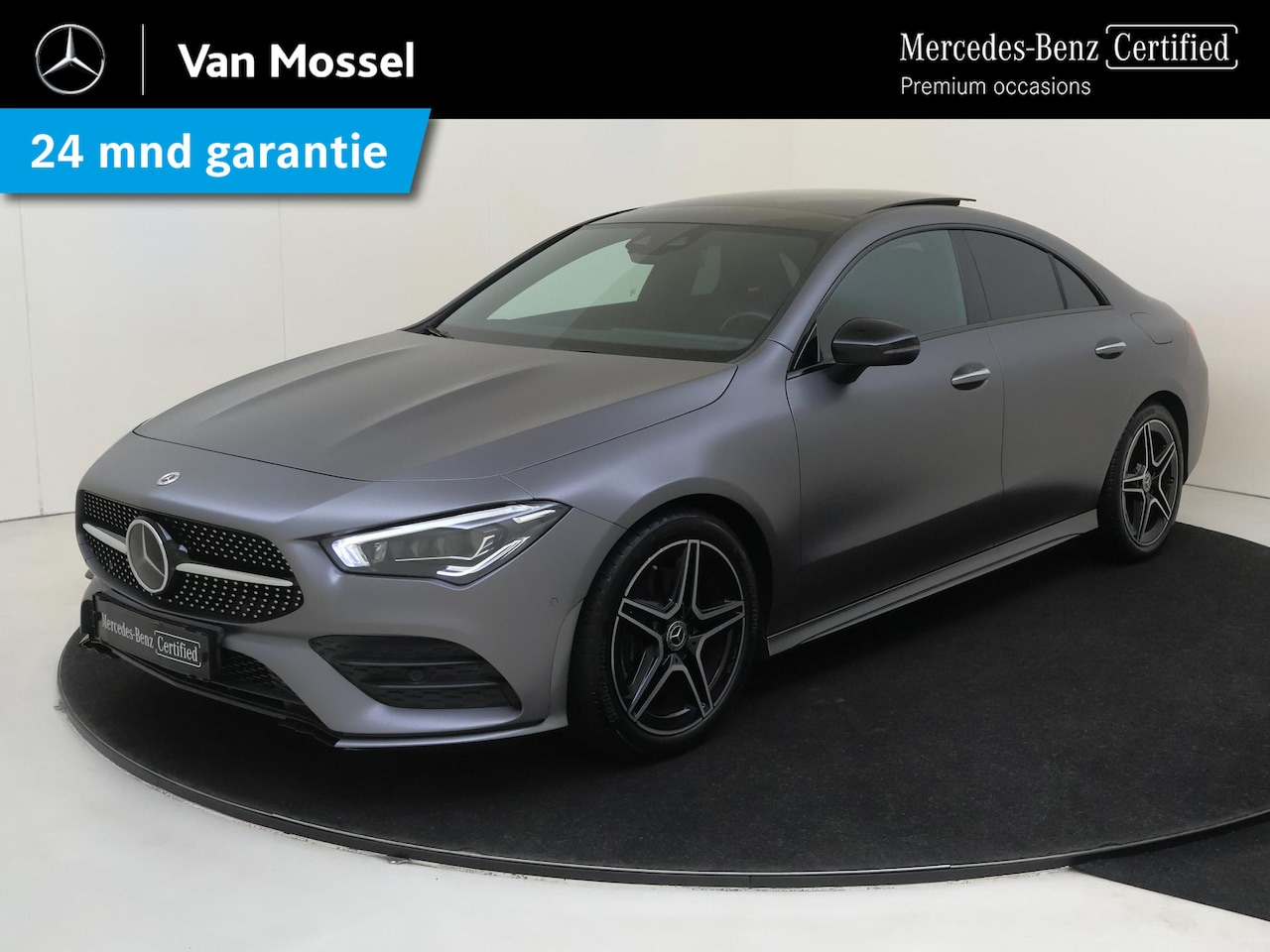 Mercedes-Benz CLA-Klasse - 200 Business Solution AMG / Panoramadak/ DISTRONIC/ Sfeerverlichting/ Night - AutoWereld.nl